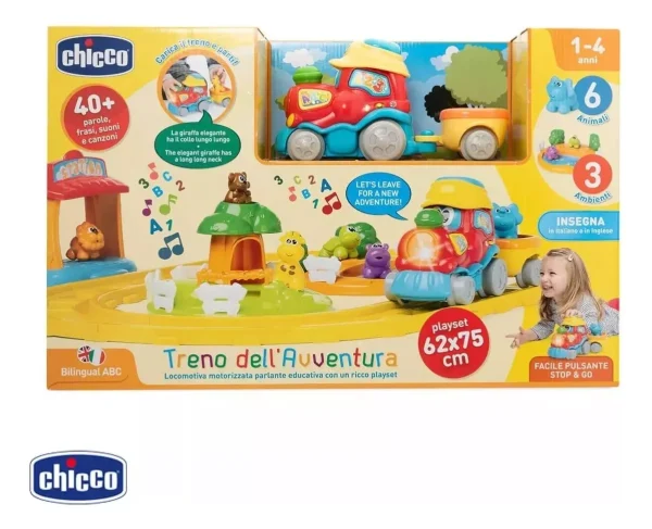 TREN DE LA AVENTURA BILINGÜE- CHICCO - Imagen 2