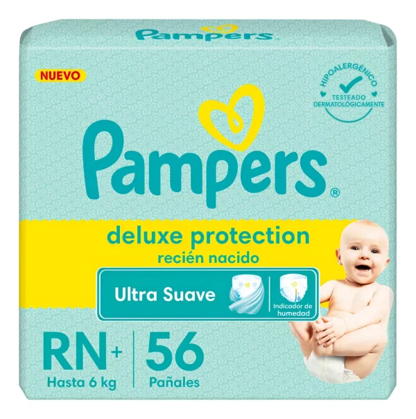 PAMPERS DELUXE PROTECTION RN+ x 56 unidades